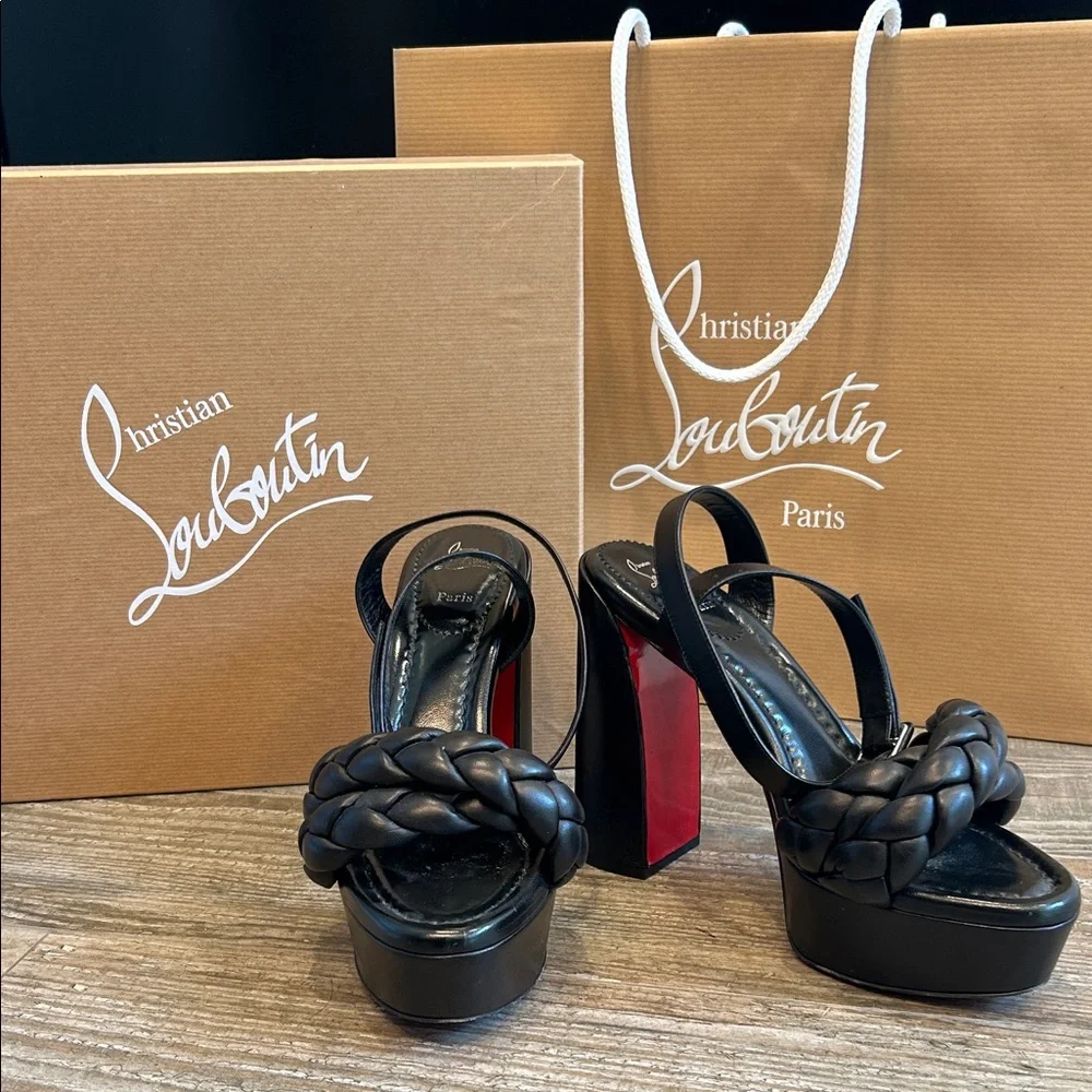 🖤 Christian Louboutin Movida Brio Platform Pump (EU Size 39) - Picture 2 of 9